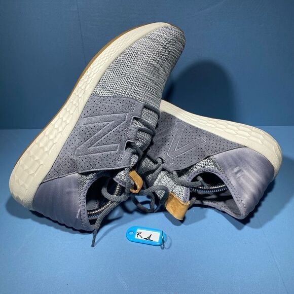 New Balance Fresh Foam Cruz V2 Sneakers Grey Knit Men's Sz 11 - Picture 1 of 8
